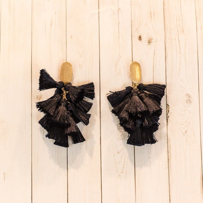 Multi Tassel Earrings