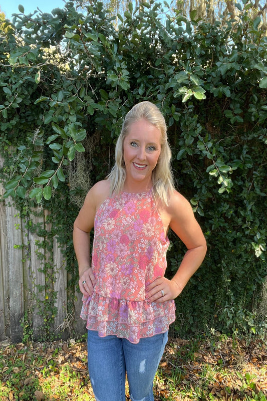 Floral Tank