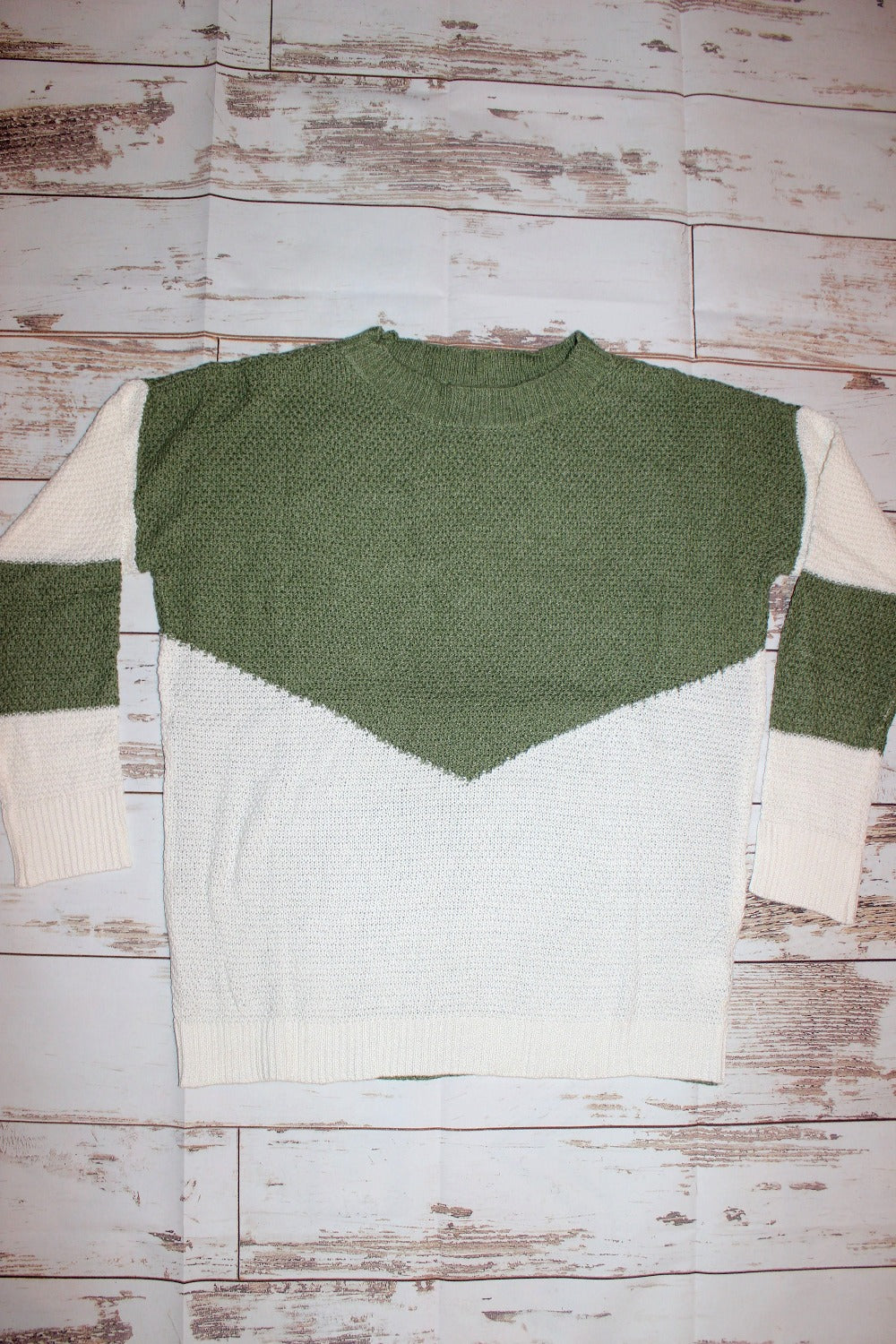 Color-Blocked Sweater